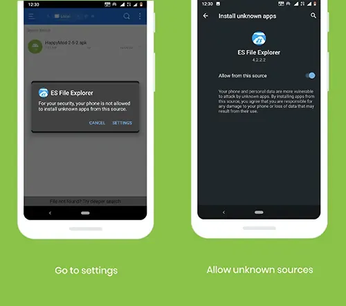 كيفية تثبيت هابي مود APK
